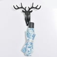 thumbnail image 5 of MLINS  3 Pcs Stag Coat Hook Chrome Multi Prong Decorative Hooks Deer, 5 of 8