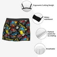thumbnail image 6 of Disketp Monster Car Men'S Boxer Briefs,Soft And Breathable Cotton Underwear With Comfortflex Waistband, 6 of 8