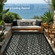 thumbnail image 4 of Alfombra exterior PASAMIC reversible impermeable 244x305 cm negra, 4 of 7