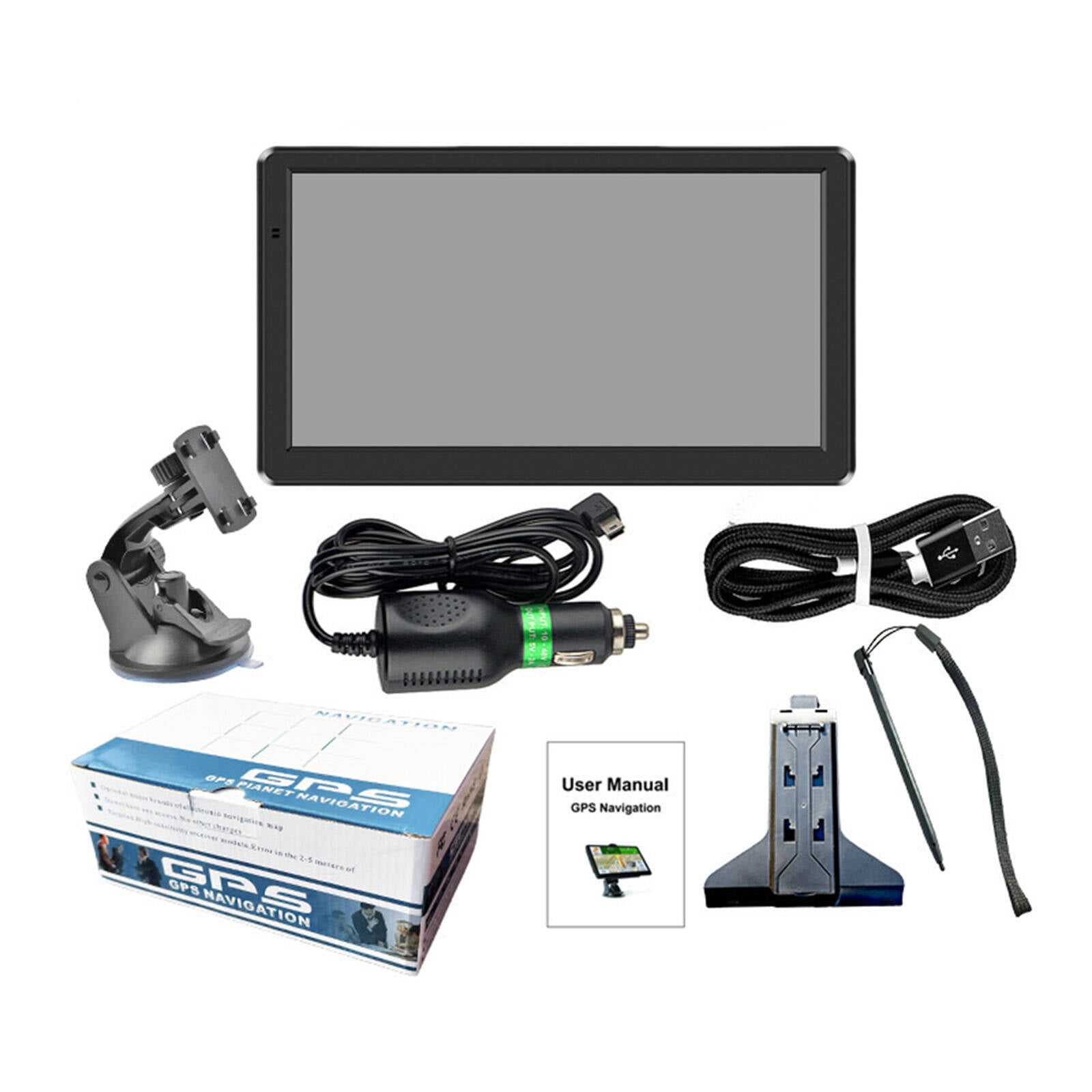 5-Inch Car GPS Navigation System, 8GB, Voice Navigation, Lifetime