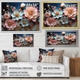 thumbnail image 4 of Designart "Blue captivate Gardens I" Abstract Botanicals Canvas Print, 4 of 5