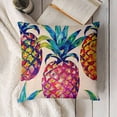 thumbnail image 4 of YINGXI Decorative Pillow Cover with Summer Tropical Fresh Fruit Pattern 20x20in, 4 of 6