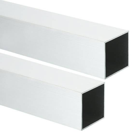 Uxcell 6063 Aluminum Square Tubing,1.5"x1.5"x10" Long 0.04" Wall Thick 2pcs