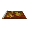 thumbnail image 2 of Ahgly Company Machine Washable Indoor Rectangle Persian Yellow Traditional Area Rugs, 2' x 5', 2 of 4
