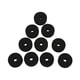 thumbnail image 1 of Emoshayoga Arandela de Fieltro para Platillos, Resistente Al Desgaste, 20 Piezas, Delicadas Almohadillas de Fieltro Redondas Antideslizantes de 4 Cm para Kit de Batería(Negro), 1 of 5