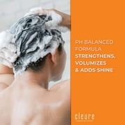 Cleure Volumizing Shampoo for Sensitive Skin, Fragrance Free, Sulfate Free, 12 oz, Pack of 1