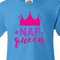 thumbnail image 4 of Inktastic Nap Queen, Crown, Stars - Pink Purple Youth T-Shirt, 4 of 5