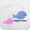 thumbnail image 4 of Inktastic Big Brother with Lil' Sister Boys Baby Bib, 4 of 4