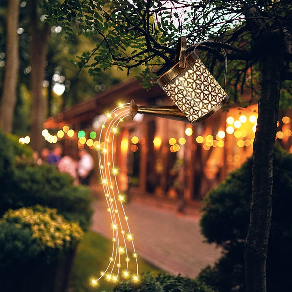Solar LED String Copper Wire Fairy Light Night Twinkle Lamp Outdoor Garden Decor 