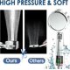 thumbnail image 4 of White High Pressure Hand Held Shower Head for Bathroom LED Digital Temperature Display Adjustable Pressurization One-Click Pause Water Saving Shower H, 4 of 4