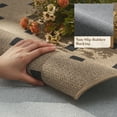 thumbnail image 3 of VUNATE Outdoor Rugs Carpet 5'x7' Jute Rug Modern Geometric Washable Patio Rug Distressed Modern Braided Area Rugs Black Indoor Outdoor Rugs for Living Room Backyard RV Porch, 3 of 9