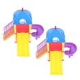 thumbnail image 4 of Miangastore 2pcs Miniature Playground Model for Kids Home Ornament and Doll House Decor Small Slide Toy Model for Creative Play Desktop Decor and DIY Scenery Layout, 4 of 8