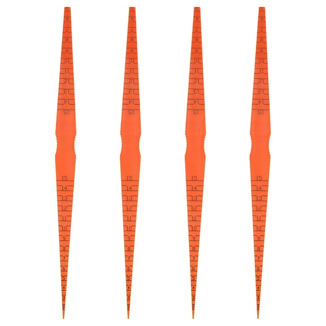 KAKOWELY 4pcs Gap Measuring Tools Gap Tool Plastic Gauge Alignment Bar Door Panel Gap Measuring Taper Gap Gauge Door Alignment Tool,9.96X"X0.71"X0.12"