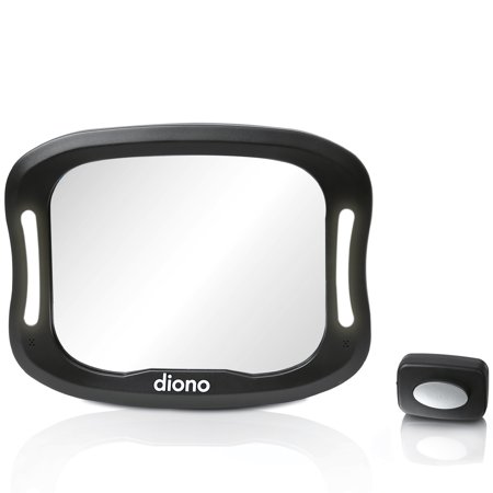 Diono Easy View™ XXL Extra Wide Rear Facing Baby Car Mirror with LED