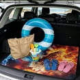 thumbnail image 2 of KUIFORTI Fire Eagle Universal Car Trunk Mat 29" x 39" Durable Dustproof Anti-Slip Vehicle Interior Accessories Trunk Protective Mat for Cars, SUVs & Trucks, 2 of 7