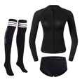 thumbnail image 1 of Traje de buceo de neopreno shamjiam Traje de neopreno de mujer Talla M Negro, 1 of 7