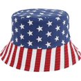 thumbnail image 1 of SURJDE Reversible Womens Bucket Hat, Summer Fashion Beach Beach Sun Hats, 1 of 4