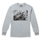thumbnail image 1 of Star Wars - Camiseta Skywalker Strikes Again de Manga Larga para Hombre (Gris Deportivo), 1 of 2