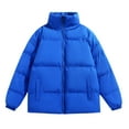 thumbnail image 2 of Hipattires Puffer Jackets for Men Full Zipper Winter , Insulated Warm Mens Coat Casual , SIZE XL, 2 of 3