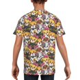 thumbnail image 5 of Wukai Cute Cat Youth Unisex Short Sleeve T-Shirt for Boys, Girls, Teens, and Kids-X-Large, 5 of 7