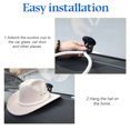 thumbnail image 2 of Hat Mounts for Car, Cowboy Hat Holder Rack with Suction Cup and Handmade Rope, Car Accessories, Universal Cowboy Hat Hanger for SUV Truck Vehicle Home, Keeps Your Hat On The Dash, 2 of 6