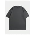 thumbnail image 2 of Camiseta GORGLITTER para hombre, holgada, con estampado de labios, 2 of 4