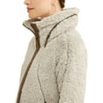 thumbnail image 3 of Climate Concepts Women's Fluffy Fleece Full Zip Jacket, 3 of 4