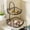 Black Large, variant on Kitchen Onion, Ginger, Garlic Storage Basket, Desktop Vegetable Shelf, Household Multifunctional Living Room, Double-layer Fruit Storage Layer