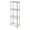 White, variant on Multi-layer Plastic Storage Rack | Floor Standing Mobile Organizer for Kitchen Bathroom Garage | Space Saving Design for Vegetables Cosmetics