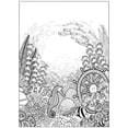 thumbnail image 5 of ZoCo Adult Coloring Books, 10 Pack - Oceans: Stress Relieving Designs, 5 of 7