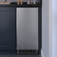 thumbnail image 2 of Edgestar IB250BL 15" Wide 20 Lbs. Capacity Free Standing And Undercounter Ice Maker -, 2 of 7