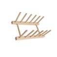 thumbnail image 2 of Guardoinrt Stylish Wood Dish Drying Rack Easy Access Storage Racks For Kitchen Pot Easy To Install And Maintain 5grids, 2 of 6