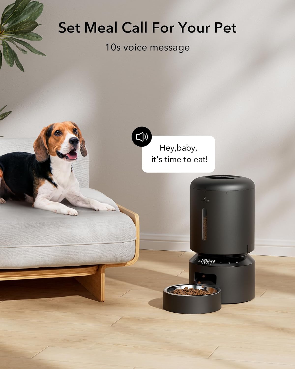 Petlibro 5L Automatic Dual Pet Feeder with Voice Call photo 4