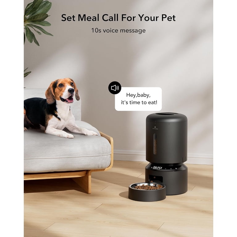 Petlibro, Automatic Pet Feeder, 5L for 2 Pets, Timer and Voice