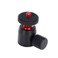 thumbnail image 4 of Mini Ball Head, Camera Tripod Mini Ball Head Ball Head With Hot Shoe Mount Adapter  For Fill Light Replacement For Monopod Black Ball,Red Ball,Silver Ball, 4 of 8