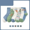 thumbnail image 2 of Coerni Children Socks Autumn and Winter New Cartoon Cute Jungle Adventure Print Comfortable Warm Slip On Women Running with, 2 of 3