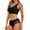 Black, variant on Sentmoon Sports Bras for Women Hollow Mesh No Underwires Seamless Bras for Women with High Waisted Panty Workout 2 Piece Lingerie Sets Yoga Outfits Seamless Bras for Daily Commute Pink XXL