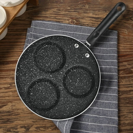 

3 Round Holes Frying Pans Nonstick Egg Frying Pan Nonstick Frying Pan For Home Restaurant Kitchen Hotel
