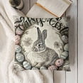 thumbnail image 3 of YINGXI Throw Pillow Covers Square Pillow Case / Cushion Covers,(Black/White) 20x20in, 3 of 5