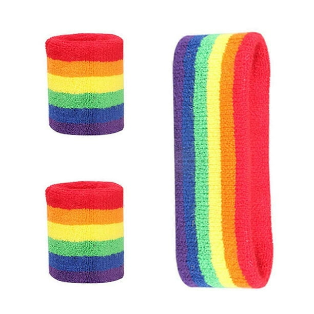Sports Style Professional Wristbands Set Including A Headband Ideal for Indoor Sports and Outdoor from Quality Material 1 Set