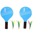 thumbnail image 1 of MOVTOTOP Kids Badminton Racket Set with Assorted Color Rackets for Indoor Fun and Fitness Benefits Portable and Durable for Beginners, 1 of 8