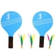 thumbnail image 1 of 1 juego de raqueta de bádminton para niños, juego de pelota de paleta para juegos al aire libre, juguete deportivo, volantes, raqueta y bolsa de transporte para niños y principiantes, 1 of 8