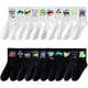thumbnail image 1 of Calcetines deportivos de mujer, calcetines de algodón, medias blancas de mujer, calcetines de otoño e invierno, 1 of 6