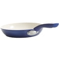 thumbnail image 6 of Kenmore Arlington Nonstick Ceramic Coated Forged Aluminum Induction Cookware, 12-Piece Set, Metallic Blue, 6 of 12