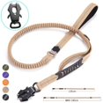 thumbnail image 2 of Heavy Duty Tactical Bungee Dog Leash No Pull Dog Leash Reflective Shock Absorbing Pet Leashes with Car Seatbelt for Large Dogs ShopWise Round, 2 of 11