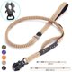 thumbnail image 2 of Heavy Duty Tactical Bungee Dog Leash No Pull Dog Leash Reflective Shock Absorbing Pet Leashes with Car Seatbelt for Large Dogs ShopWise Round, 2 of 11