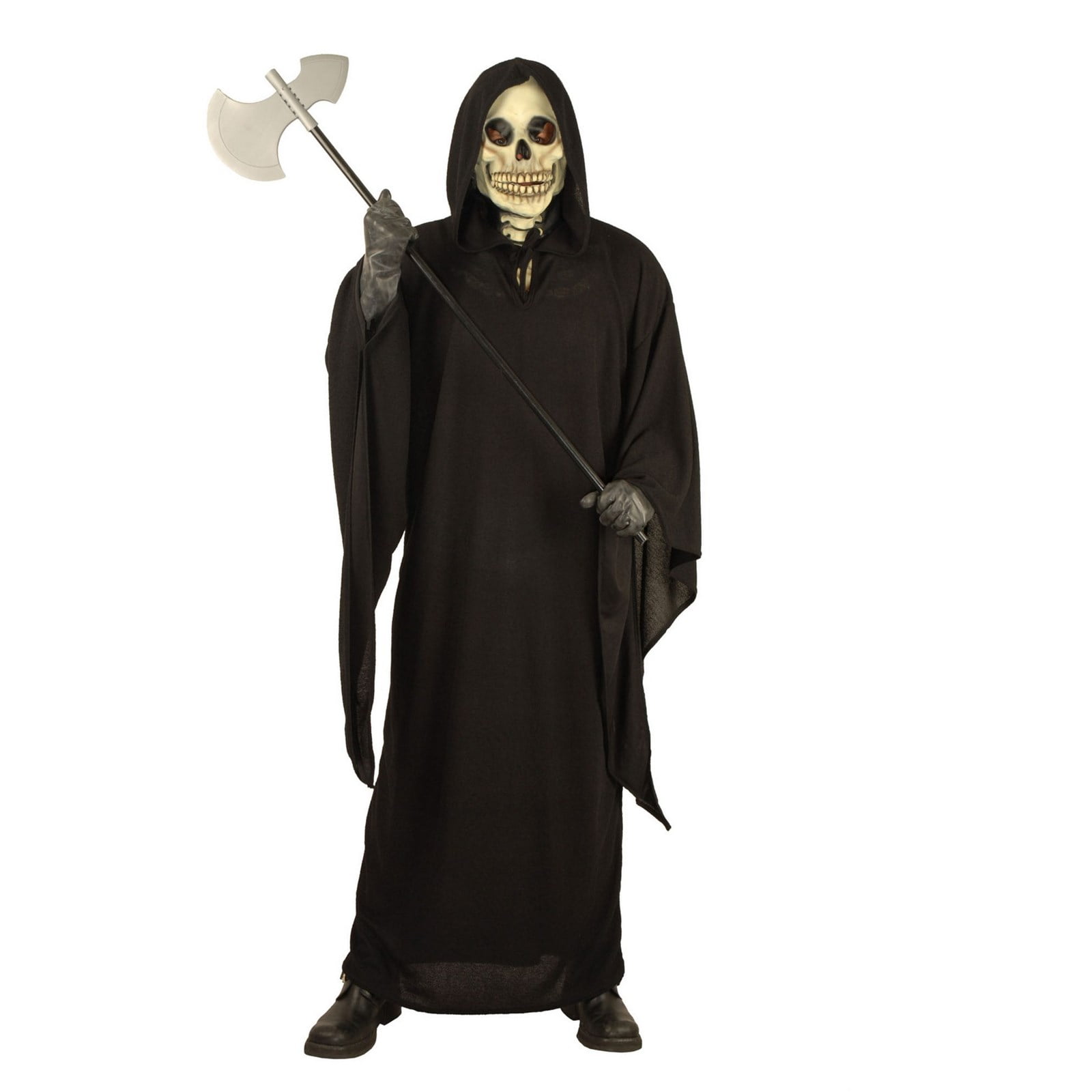 Halloween Grim Reaper Burlap Adult Costume - Walmart.com - Walmart.com