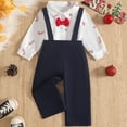 thumbnail image 6 of baby-boys Shirt and Pant Set, Long Sleeve Top & Bottom Outfit Bundle, Organic Cotton,Soft 6-12 Months 12-24 Months 2T 3T 4T 5T 6T 7T 8T 9T Children Blue 6-9 Months, 6 of 9