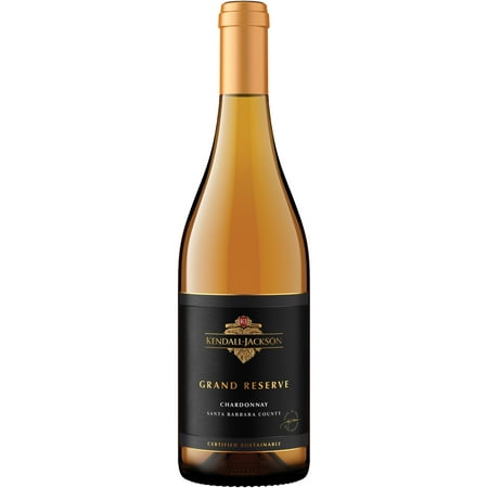 Kendall-Jackson Grand Reserve Chardonnay White Wine, California, 14.5% ABV, 750ml Glass Bottle, 5-150ml Servings