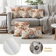 thumbnail image 5 of Outdoor Pillow Covers 20x12 Set of 2, Gnomes Pumpkin Fall Waterproof Patio Throw Pillow Covers for Couch Sofa Chair, Thanksgiving Branches Maple Leaves Decorative Pillowcases for Throw Pillows, 5 of 9